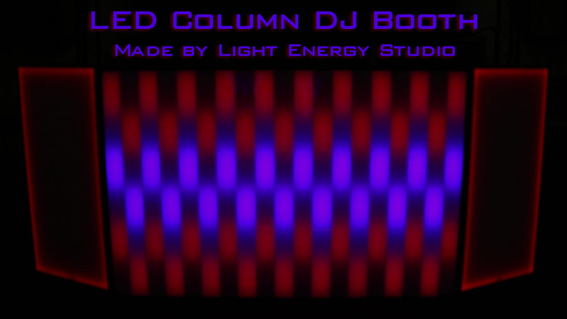 LED Column DJ Booth