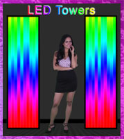 LED DJ Booth and LED DJ Facade