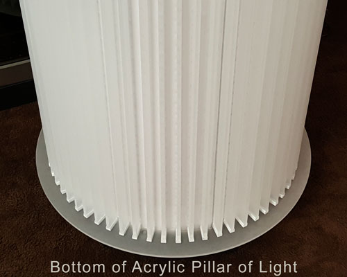 Pillar of Light - bottom view