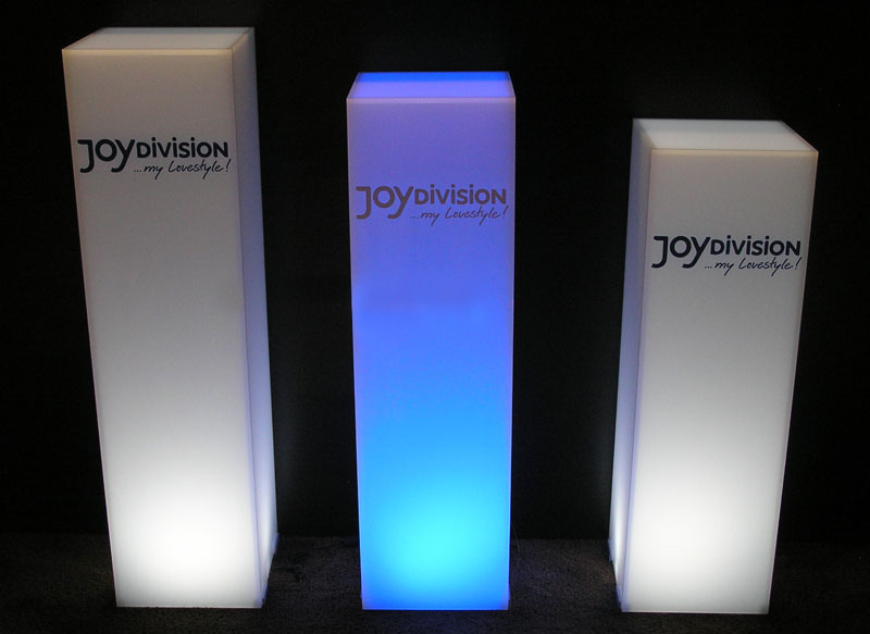 LED Acrylic Pedestals