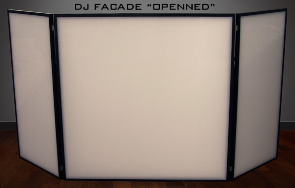 DJ Facade Front View Lights Off