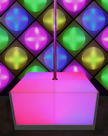 Two Foot Tall Pole Dance Platform